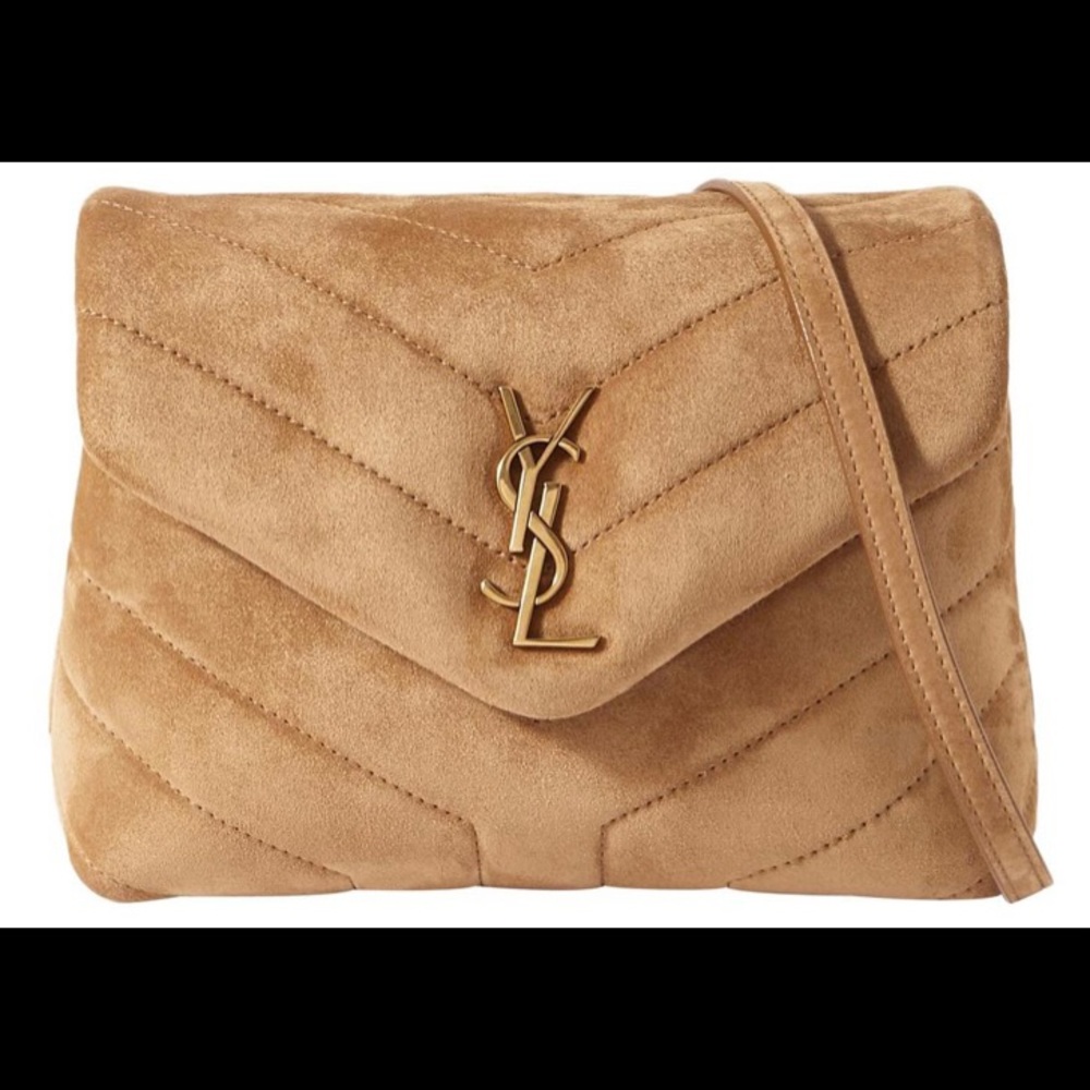 New YSL suede purse